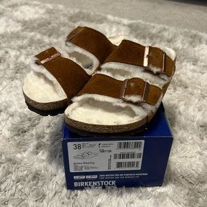 Birkenstock Arizona Shearling Sandal